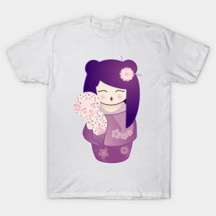 Kokeshis Mother and baby T-Shirt